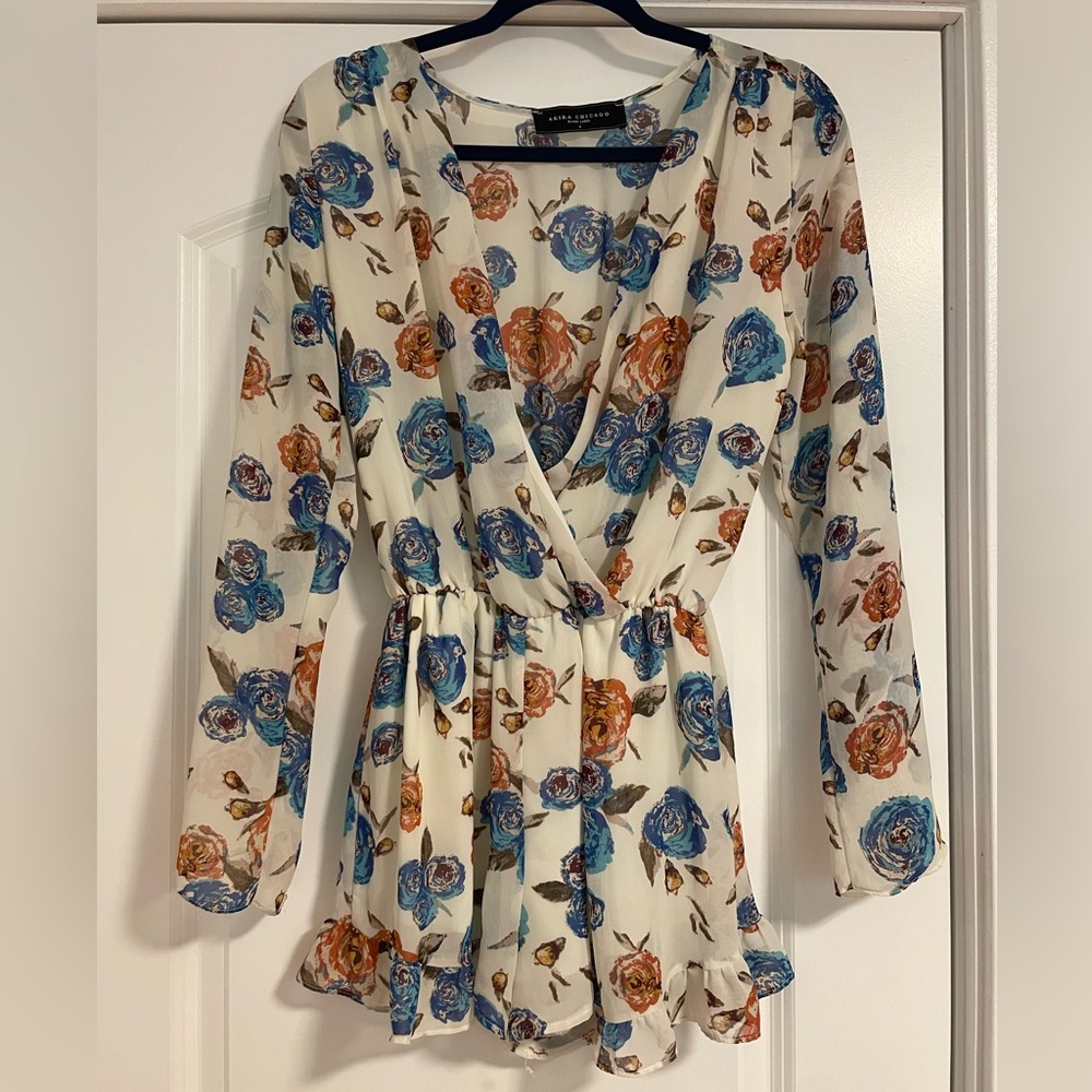 Akira Floral Romper